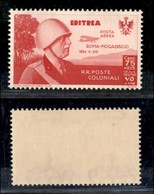 COLONIE - ERITREA - 1934 - Posta Aerea - 75 Cent Roma Mogadiscio (9) - Gomma Integra (50) - Other & Unclassified