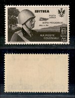 COLONIE - ERITREA - 1934 - Posta Aerea - 80 Cent Roma Mogadiscio (10) - Gomma Integra (50) - Other & Unclassified