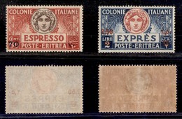 COLONIE - ERITREA - 1926 - Espressi - Soprastampati (6/7) - Serie Completa - Gomma Integra (90) - Autres & Non Classés