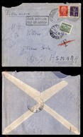 COLONIE - ERITREA - Fermo Posta - 25 Cent (29 - Segnatasse) - Aerogramma Da Torino A Asmara Del 9.1.30 - Other & Unclassified