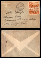 COLONIE - ETIOPIA - Coppia Del 75 Cent (6) - Aerogramma Da Addis Abeba A Rovigo Del 13.2.37 - Andere & Zonder Classificatie