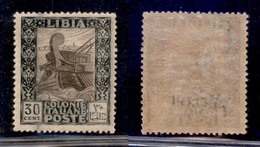 COLONIE - LIBIA - 1921 - 30 Cent (27) - Gomma Originale (80) - Other & Unclassified