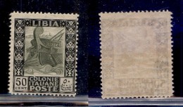 COLONIE - LIBIA - 1921 - 50 Cent (28) - Gomma Originale (50) - Other & Unclassified