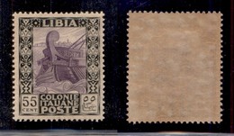COLONIE - LIBIA - 1921 - 55 Cent (29) - Gomma Integra - Autres & Non Classés