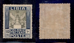 COLONIE - LIBIA - 1921 - 10 Lire (32) - Gomma Originale (500) - Sonstige & Ohne Zuordnung