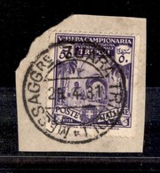 COLONIE - LIBIA - Messagg.re Zuara Tripoli 25.4.31 - 50 Cent Fiera (97) Usato Su Frammento - Sonstige & Ohne Zuordnung