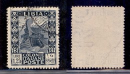 COLONIE - LIBIA - 1931 - 1,25 Lire (105e) Con Filigrana Lettere (10/10) - Usato (200) - Other & Unclassified