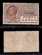 COLONIE - LIBIA - 1929 - Posta Aerea - 80 Cent (2) - Gomma Integra - Ottimamente Centrato (600) - Other & Unclassified