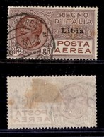 COLONIE - LIBIA - 1928/1929 - Posta Aerea - 80 Cent (2) Usato (130) - Andere & Zonder Classificatie