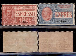 COLONIE - LIBIA - 1915 - Espressi (1/2) - Serie Completa - Gomma Originale (200) - Other & Unclassified