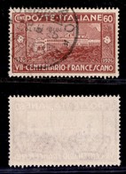 COLONIE - OLTRE GIUBA - 1926 - 60 Cent S. Francesco (26) - Usato (80) - Other & Unclassified