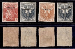 COLONIE - SOMALIA - 1916 - Croce Rossa (19/22) - Serie Completa - Gomma Originale (400) - Other & Unclassified