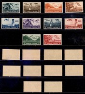 COLONIE - SOMALIA - 1936 - Posta Aerea - Soggetti Africani (17/26) - Serie Completa - Gomma Integra (400) - Autres & Non Classés