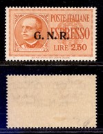 REPUBBLICA SOCIALE - GNR VERONA - 1944 - Espressi - 2,50 Lire (20) - Gomma Originale Con Lieve Traccia Di Linguella (280 - Sonstige & Ohne Zuordnung