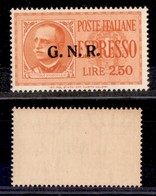 REPUBBLICA SOCIALE - GNR VERONA - 1944 - Espressi - 2,50 Lire (20) - Gomma Integra (700) - Andere & Zonder Classificatie