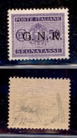 REPUBBLICA SOCIALE - GNR VERONA - 1944 - Segnatasse - 50 Cent (53) - Gomma Originale - Oliva (110) - Otros & Sin Clasificación