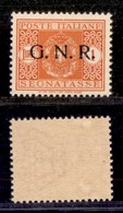 REPUBBLICA SOCIALE - GNR VERONA - 1944 - Segnatasse - 1 Lira (55) - Gomma Integra (100) - Other & Unclassified