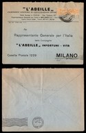 REPUBBLICA SOCIALE - SERVIZI - 50 Cent Pacchi Postali (28 - Regno) Su Busta Per Città - Milano 25.9.44 - Andere & Zonder Classificatie