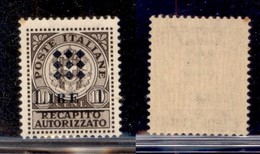 LOCALI - GUIDIZZOLO - 1945 - 1 Lira Su 10 Cent (1) - Gomma Integra (160) - Other & Unclassified