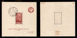 LOCALI - CORPO POLACCO - 1946 - Foglietti - 5 Lire + 195 (4) Usato - Osiedle 11.4.46 - Other & Unclassified