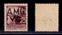 AMGVG - TRIESTE - LITORALE - AMGVG - Trieste - 1947 - 20 Lire Democratica (18) - Gomma Integra - Otros & Sin Clasificación