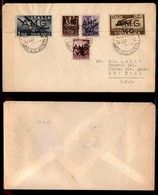 AMGVG - TRIESTE - LITORALE - AMGVG - Aerogramma Da Trieste A New York Del 25.7.47 Con Affrancatura Dei 54 0lire (14 + 17 - Altri & Non Classificati