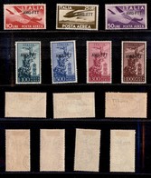 AMGVG - TRIESTE - LITORALE - TRIESTE A - 1949/1952 - Posta Aerea - Democratica E Campidoglio (20/26) - Serie Completa -  - Sonstige & Ohne Zuordnung