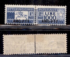 AMGVG - TRIESTE - LITORALE - TRIESTE A - 1954 - Pacchi Postali - 1000 Lire (26) - Gomma Originale (125) - Altri & Non Classificati