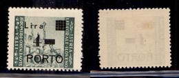 AMGVG - TRIESTE - LITORALE - ISTRIA E LITORALE - 1946 - Segnatasse - P Stretta - 4 Lire Su 1 (10b) - Gomma Originale (40 - Other & Unclassified