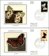 EUROPA - ANDORRA FRANCESE - Protezione Natura (279/280) - Serie Completa - 2 FDC 16.10.76 - Sonstige & Ohne Zuordnung