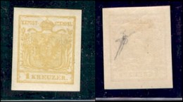 EUROPA - AUSTRIA - Ristampe - 1 Kreuzer (1) - Gomma Originale - Other & Unclassified