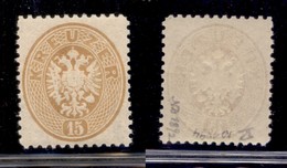 EUROPA - AUSTRIA - 1894 - Ristampe - 15 Kreuzer (28) - Gomma Originale - Andere & Zonder Classificatie