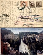 EUROPA - AUSTRIA - Cartolina Affrancata Con Due 7 Gr (453) Da Badgastein A Rimini Del 16.9.25 - Rispedita A Merano E Qui - Autres & Non Classés