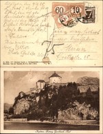 EUROPA - AUSTRIA - Cartolina Affrancata Con 7 Gr (453) Da Vienna A Merano Del 10.9.25 - Tassata In Arrivo (20/21 + 33) - Andere & Zonder Classificatie