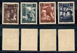 EUROPA - AUSTRIA - 1951 - Ricostruzione (960/963) - Serie Completa - Gomma Integra - Andere & Zonder Classificatie