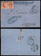 EUROPA - BELGIO - Due 40 Cent (13A) - Involucro Da Liege A Livorno Del 21.7.64 - Other & Unclassified