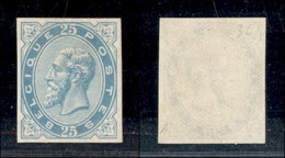 EUROPA - BELGIO - 1883 - Prove - 25 Cent (37) Non Dentellato - Gomma Integra - Autres & Non Classés