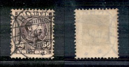 EUROPA - DANIMARCA - 1905 - 50 Ore Re Cristiano IX (51I) - Usato - Otros & Sin Clasificación