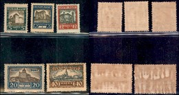 EUROPA - ESTONIA - 1927 - 1927 - Castelli (63/67) - Serie Completa - Gomma Integra - Autres & Non Classés