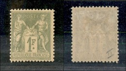 EUROPA - FRANCIA - 1876 - 1 Franco (67) - Secondo Tipo (140) - Other & Unclassified