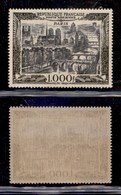 EUROPA - FRANCIA - 1949 - 1000 Franchi Paesaggi (865) - Gomma Integra (130) - Other & Unclassified