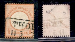 EUROPA - GERMANIA - 1872 - 1/2 Groschen Aquila Scudo Piccolo (3) - Usato (55) - Other & Unclassified