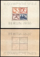 EUROPA - GERMANIA - 1936 - Olimpiadi Berlino (Block 6) - Foglietto - Gomma Integra (130) - Andere & Zonder Classificatie