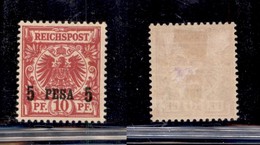 EUROPA - GERMANIA - 1893 - Ostafrika - 5 Pesa Su 10 Pf (3I) - Gomma Originale - Sonstige & Ohne Zuordnung