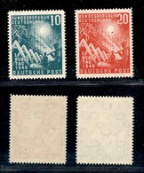 EUROPA - BRD - 1949 - Apertura Parlamento (111/112) - Serie Completa - Gomma Originale (40) - Autres & Non Classés