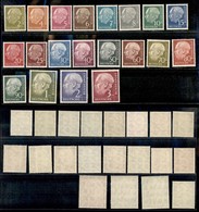 EUROPA - BRD - 1954 - Theodor Heuss (177/196) - Serie Completa - Gomma Originale (100) - Andere & Zonder Classificatie