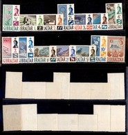 EUROPA - GIBILTERRA - 1960 - Vedute (149/162) - Serie Completa - Gomma Integra (60) - Other & Unclassified