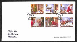 EUROPA - GRAN BRETAGNA - Natale (984/989) - Serie Completa FDC 16.10.03 - Other & Unclassified