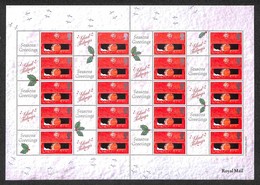 EUROPA - GRAN BRETAGNA - 2000 - Smiler Sheet - Season Greetings Glad Tidings (LS2) - Nuovo Perfetto - Autres & Non Classés