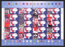 EUROPA - GRAN BRETAGNA - 2002 -  Smiler Sheet - World Cup Football (LS8) - Nuovo Perfetto - Other & Unclassified